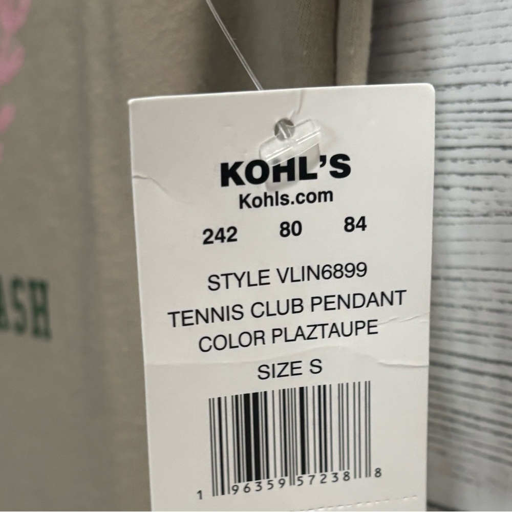 Fifth Sun Tennis Graphic Tee Small Beige Malibu California Preppy Aesthetic NWT - Picture 5 of 10